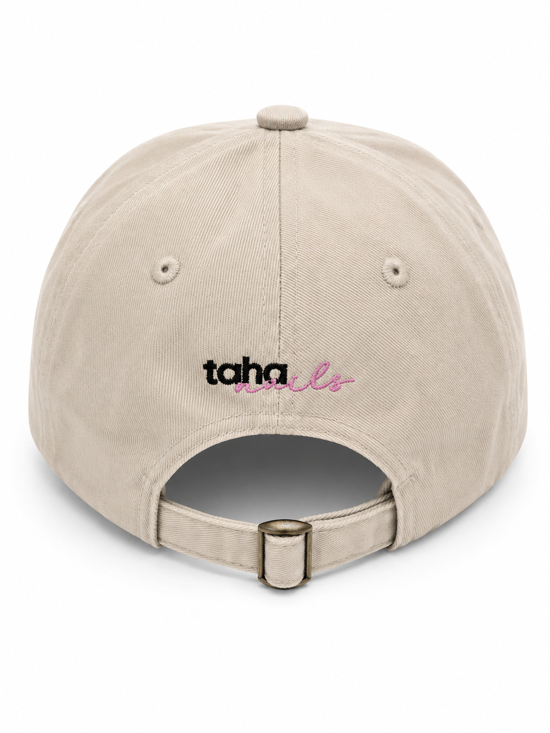 Distressed Nail Accessories Cap (Tan)
